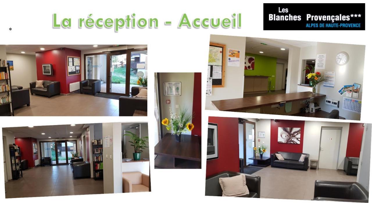 Bed and Breakfast Les Blanches Provencales Selonnet Exterior foto