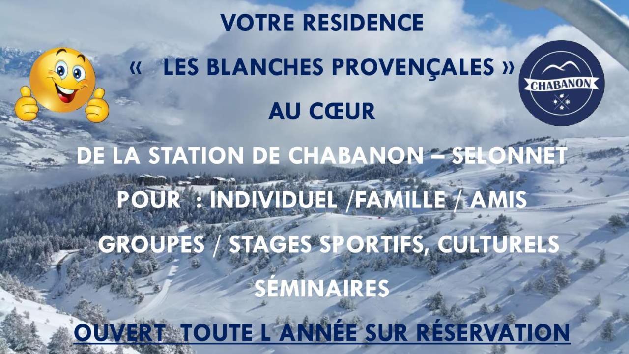 Bed and Breakfast Les Blanches Provencales Selonnet Exterior foto